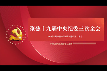 认真学习中纪委十九届三次全会精神深入贯彻所党委全面从严治党各项工作要求