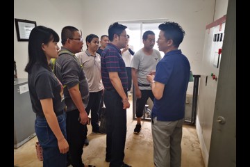 茭菱路所区中水回用再生水利用设施通过高新区农林水务局验收