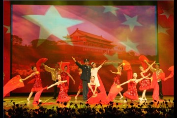 我所参加卫生厅庆祝建党90周年文艺汇演